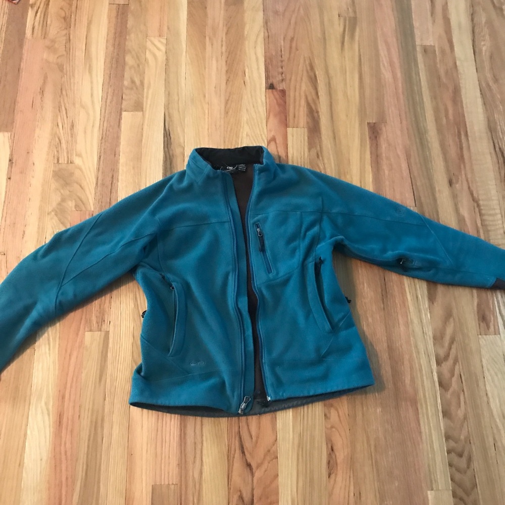 Teal jacket
